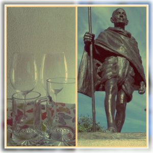 Gandhi Jayanti sin alcohol
